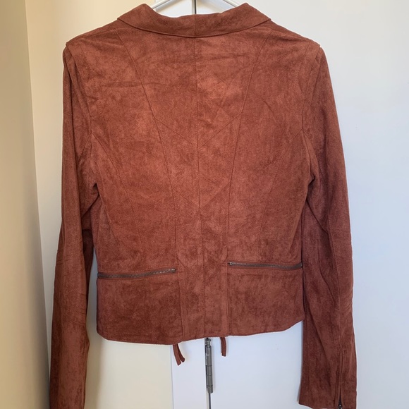 Lulu’s Rust Suede Moro Jacket - Picture 7 of 7